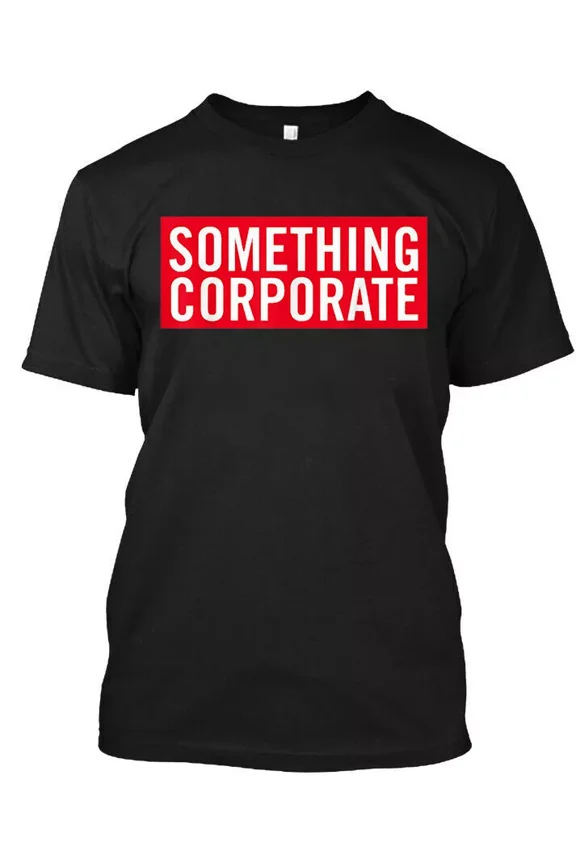 New Popular Something Corporate American Music Group Graphic Logo T-Shirt S-4XL