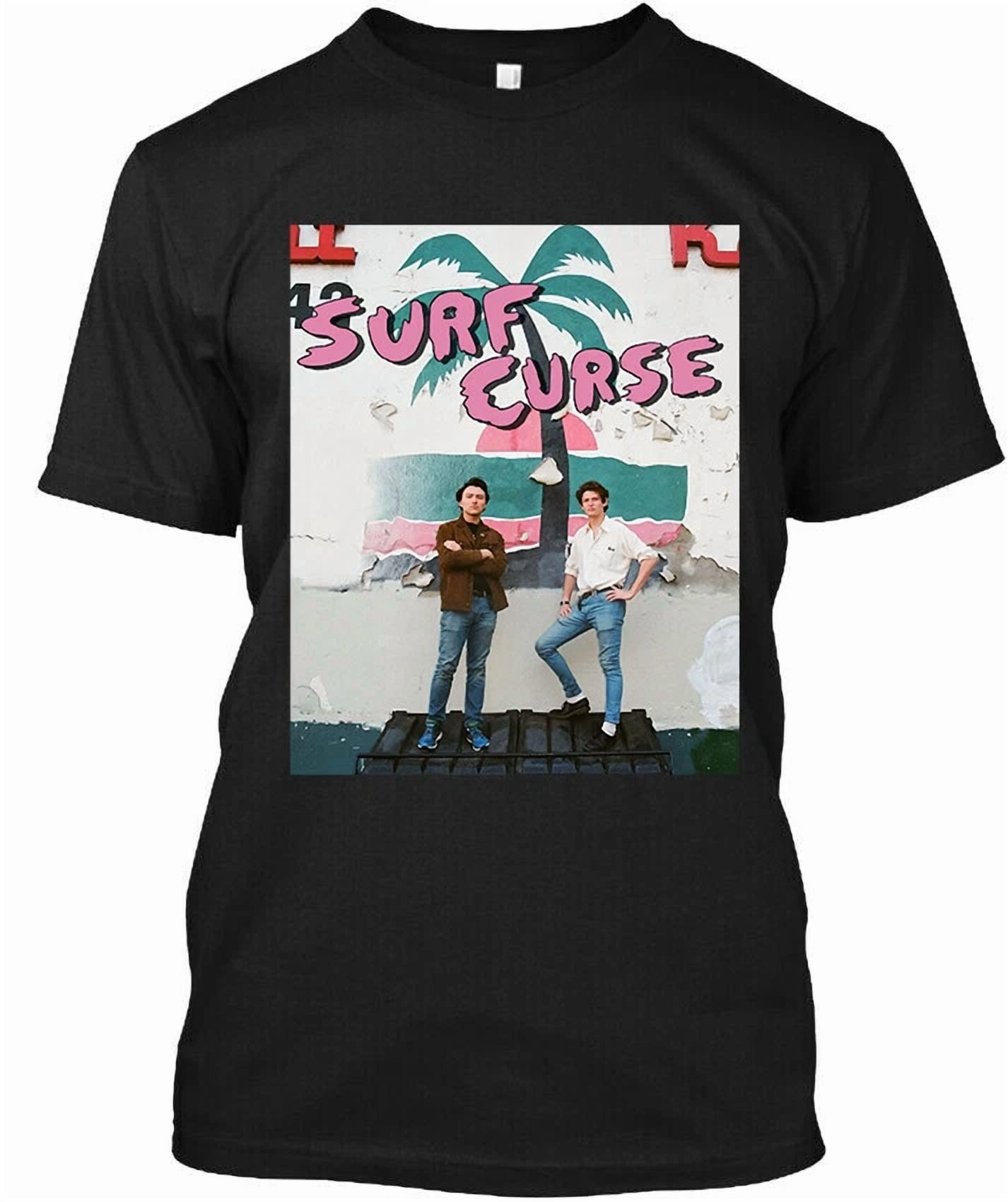 New! Popular Surf Curse American Surf Music Graphic Vintage Retro T-Shirt