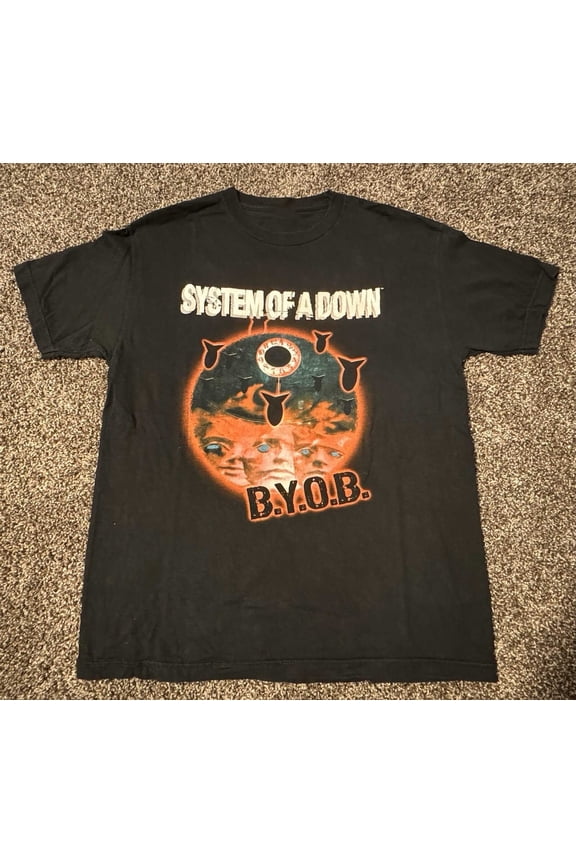 New Popular System Of A Down Band Gift For Fans Black S-235XL Tee LL85