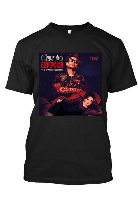 New Popular The Hillbilly Moon Explosion The Sparky Sessions T-Shirt Size S-4XL