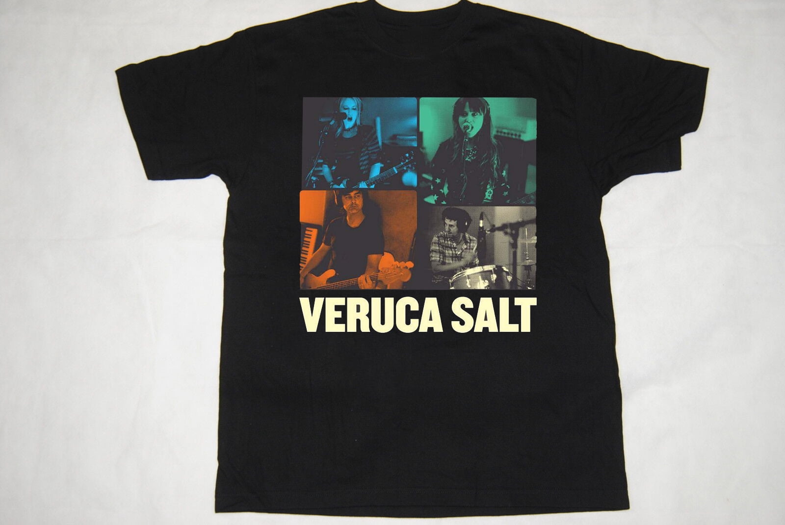 New Popular Veruca Salt Band Black T-Shirt Cotton Full Size - Walmart.com