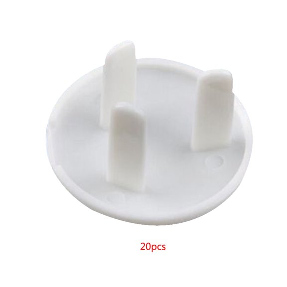 New Portable 20pcs/set White Safety Child Baby Proof Electric Outlet Anti\-electric Socket Resin Cover white C60