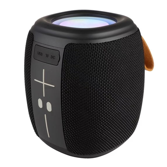 New Portable Bluetooth Speaker, Fabric Design with TF Card Playback, Dual Magnet Deep Bass & Hi-Fi Sound, Long Battery Life, Compact for Home, Outdoor Gatherings & Picnics