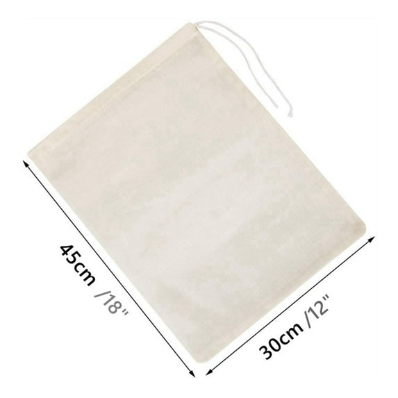 New Portable Cold Brew Bags Straining Filter Strainers Bag Cheese Cloth Nut Milk Bags Reusable L