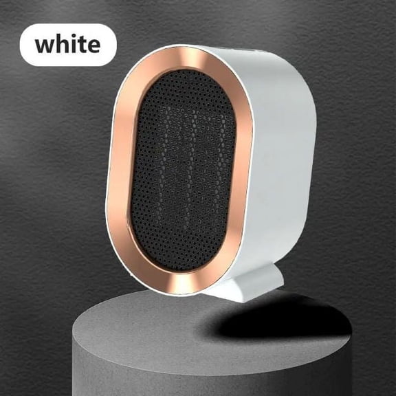 New Portable Electric space Heater Fan 1200W PTC Ceramic Heat 2-Speed Mini Low-Noise Household Space Heaters Electric Heater