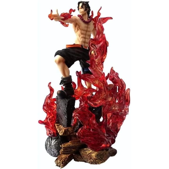 New PortgasDAce 30cm/11.7inch Character Anime Statue Figure Desktop Ornament Popular Decorations Fan Souvenirs Creative Gift Collection