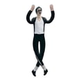 thumbnail image 1 of New Poseable Michael Plush Doll – 11" Soft Stuffed Figure with Wireframe, Bendable Pop Star Doll for Desk Display, Collectible Music Gift for Fan,1Pcs, 1 of 5