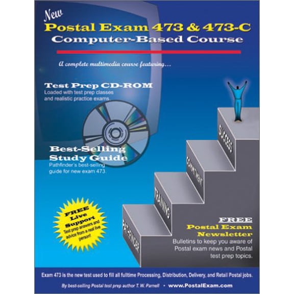 Pre-Owned New Postal Exam 473 & 473-C Computer-Based Course (Paperback) 0940182289 9780940182288