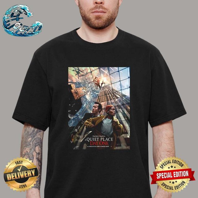 New Poster A Quiet Place Day One Releasing In Theaters On July 28 T