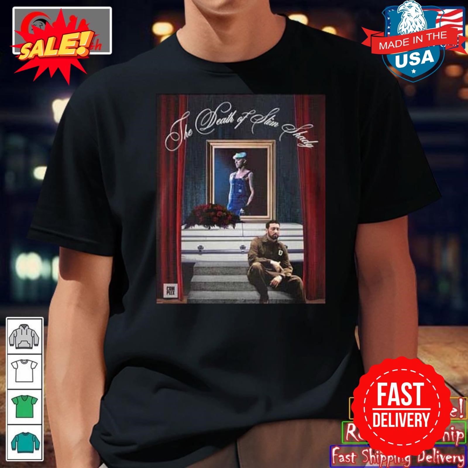 New Poster For The Death Of Slim Shady Eminem Out On July 11th 2024