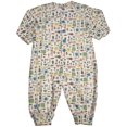 thumbnail image 1 of New Potato Baby Infant Boys Long Sleeve Cotton Coverall 30962-24Months (WHITE FISHING), 1 of 3