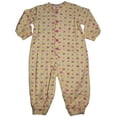 thumbnail image 1 of New Potato Baby Infant Girls Long Sleeve Cotton Coverall 30951-24Months (YELLOW CAT), 1 of 3