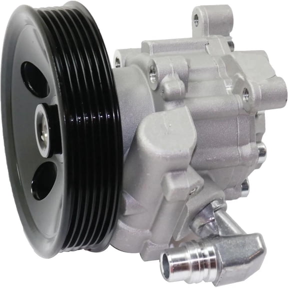 New Power Steering Pump Compatible With Mercedes Benz ML500 Base 8 Cyl 5.0L R500 Base 8 Cyl 5.0L E550 5.5L E550 4Matic 5.5L 2006-2007 By 0044668601