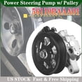 thumbnail image 1 of New Power Steering Pump FOR Honda Accord 2003-2007 2.4L WITH PULLEY 56110RAAA01, 1 of 5