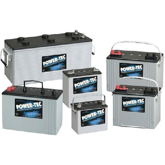 New Power-tech Agm Batteries batteries 8a24 Group 24 MCA 800 AH 79 RC 135 10-7/8" L x 6-3/4" W x 9-7/8" H