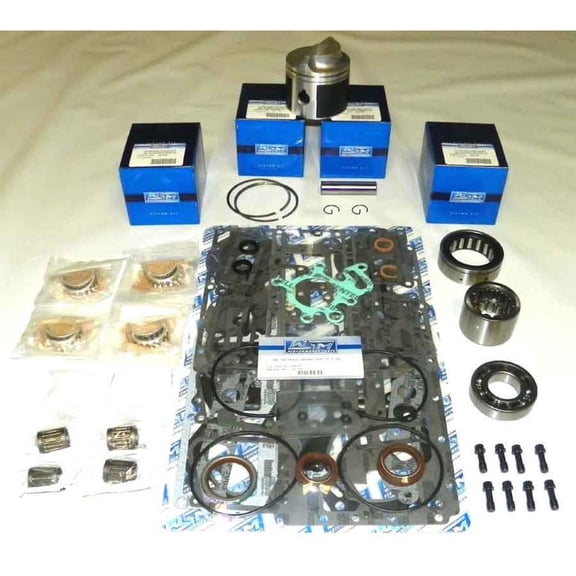 New Powerhead Rebuild Kit Compatible With Johnson/Evinrude 4 Cyl 3.500 Bore Cross Flow 110HP 1986-1989 4 Cyl 3.500 Bore Cross Flow 65HP 1991-1994 By Part Numbers 100-110-11