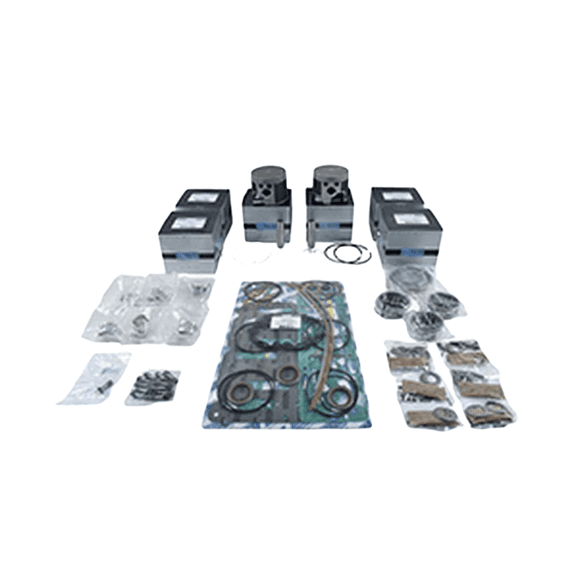 Powerhead Rebuild Kit Compatible with Mercury Mariner 150-200HP 2.5L EFI O-Ring 6-Cylinder 2-Stroke Outboard 3.540" Pistons Rings Gasket Set Direct Fit Marine Engine 2000-2010 .040 Over