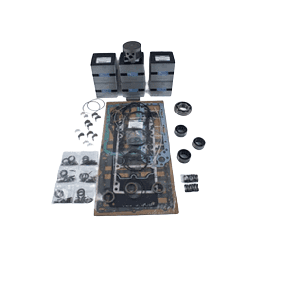 Powerhead Rebuild Kit Compatible with Mercury/Mariner 240HP 6-Cyl Sport Jet 2.5L 2-Stroke Outboard 2.5" Pistons Rings Gasket Set Direct Fit Marine Engine 2001-2006 .040 Over REPLACES