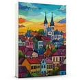 thumbnail image 1 of New Prague Travel Canvas, Minnesota Canvas Print vintage, Colorful New Prague Decor City Road, Minnesota Pictures Wall Art - 102AZ970, 1 of 1