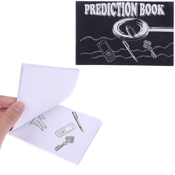 New Prediction Book Magic Trick Magic Props Stage Close Up Street Accessorie AL