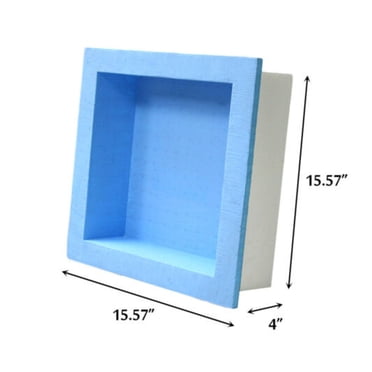 Pan 48 X 84 Wedi Preformed Waterpoof Shower Niche (16 In By 22 In X Noble Waterproof Preformed Shower Niches Niche De Douche Wedi Preformed Waterproof Shower Niche (16 In By 12 In X