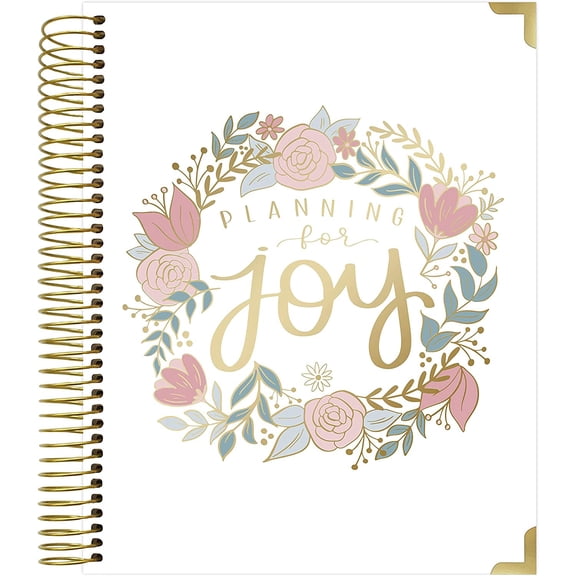 New Pregnancy and Baby's First Year Calendar Planner & Keepsake Journal with Stickers - Hardcover Scrapbook Memory Book Organizer - Undated - 8 x 10" - Green & Pink