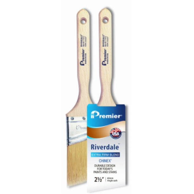Premier 17252 Riverdale Chinex Angle Sash Paint Brush, 2.5