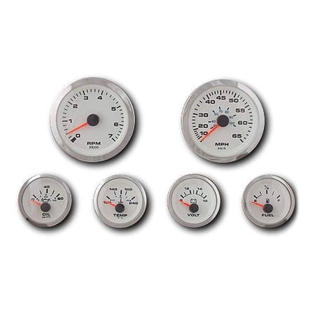 New Premier Pro Series Fog-free 6 Gauge Set sierra 67654p White Sender Code C D F