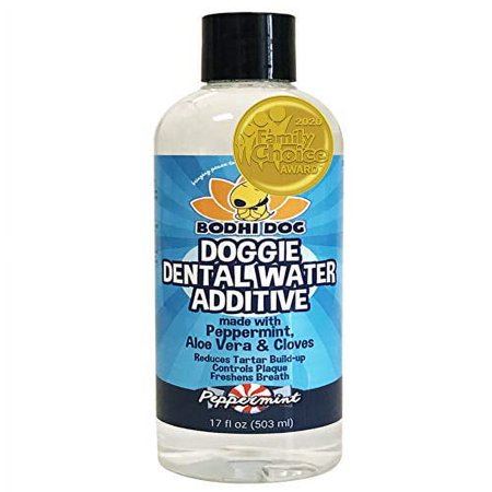 New Premium Dog Breath Freshener Water Additive for Dental Care | Supports Healthy Teeth and Gums | Best for Bad Breath Treatment, Tartar Remover, Plaque Remover | No Brush Required