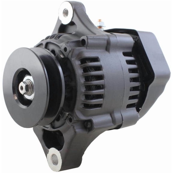 New Premium Mini Alternator 16 Volt Compatible with Denso Hot Rod Race Cars Black 1-Wire Self- Excited Compact Frame Design for Racing Applications 70Amp SBC BBC Race Car Street Rod 12180NSE-16V-B