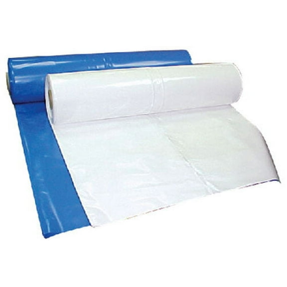 New Premium Shrink Wrap - 7 Mil Mid Weight Roll poly America Sfhm0714213bu 14' x 213' Blue