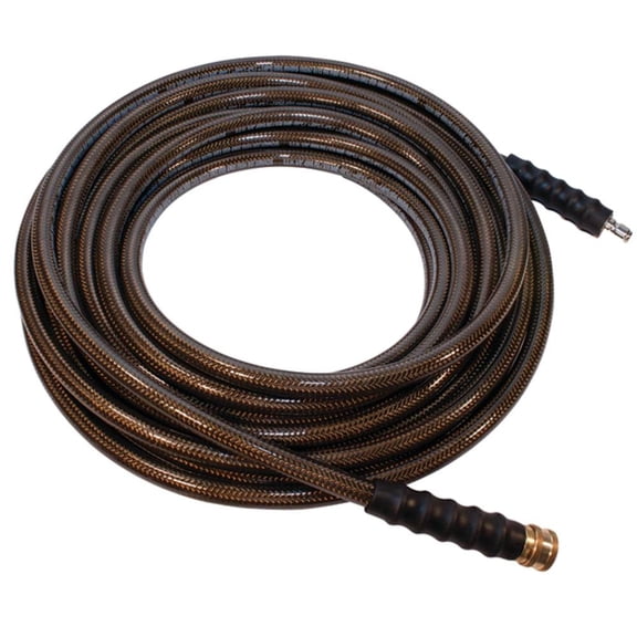Washer Compatible with DeWalt Generac Honda Systems Heavy Duty 50ft 4500 PSI Pressure Hose with 3/8" Quick Connect, Dual-Braid Steel Reinforced, Kink-Resistant Polyurethane Jacket,