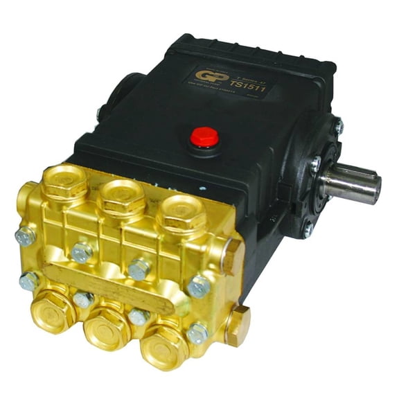Belt Drive Pressure Washer Pump 3500 PSI 4 GPM Compatible with General Pump TS1511 Interpump WS151 Hotsy Landa Karcher 24mm Solid Shaft Replaces 87026500 87534830 87153550