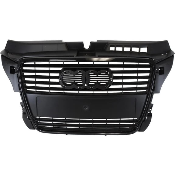 New Primed Grille Assembly Compatible With Audi A3 TDI 4 Cyl 2.0L A3 Quattro Base 6 Cyl 3.2L A3 Quattro Base 4 Cyl 2.0L A3 Base 4 Cyl 2.0L 2009-2013 By AU1200119 8P0853651HVMZ