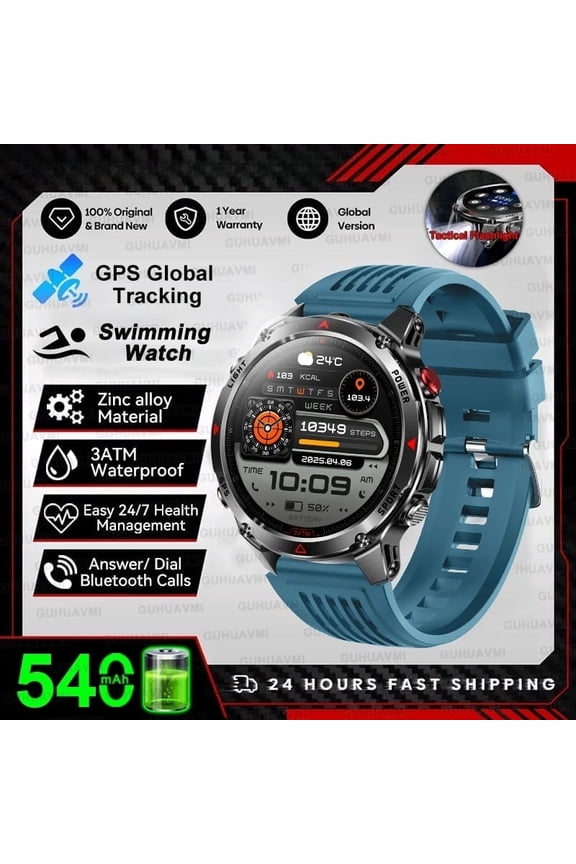New Professional GPS Sports Smart Watch Outdoor RIDE Run GPS track Swim Watchs Compass Altimeter 3ATM Sports Bracelets Men