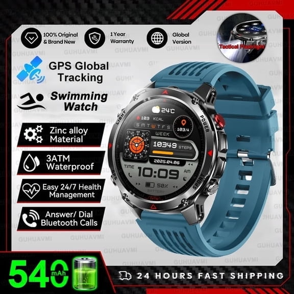 New Professional GPS Sports Smart Watch Outdoor RIDE Run GPS track Swim Watchs Compass Altimeter 3ATM Sports Bracelets Men