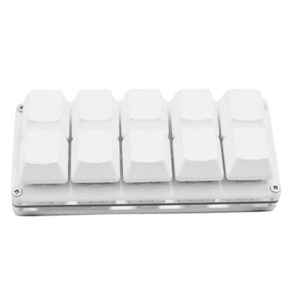 New Programmable Mechanical Keyboard 10 Keys Macro Keypad Blue / Red Switch Diy Usb Programming Shortcut Outemu Hot Swap Osu