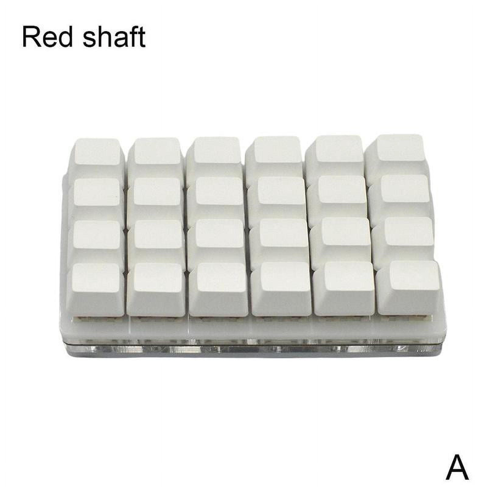 New Programmable Mechanical Keyboard 6keys Macro Keypad Green / Red Switch Diy Customize Usb Programming Shortcut Key Osu! B8I8