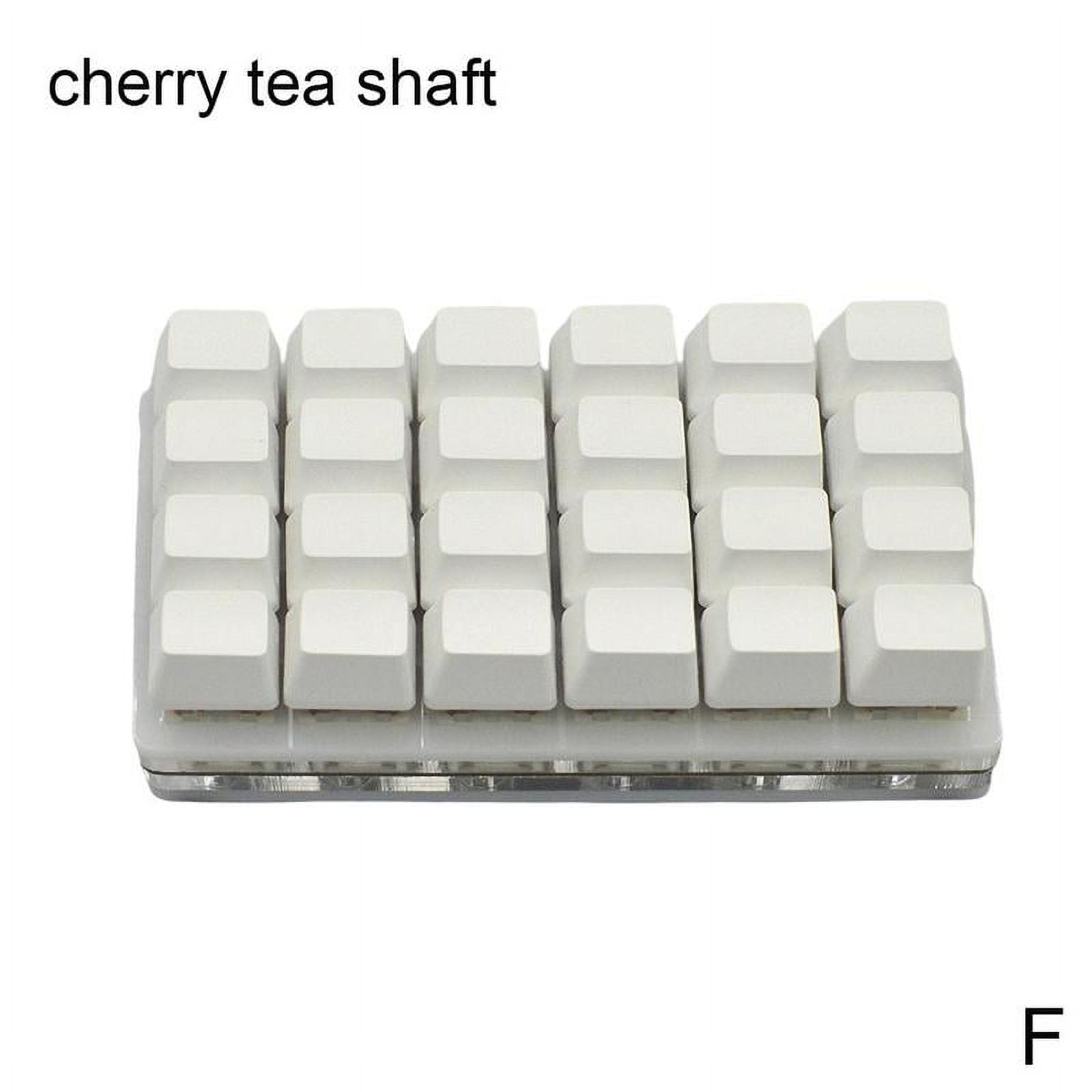 New Programmable Mechanical Keyboard 6keys Macro Keypad Green / Red Switch Diy Customize Usb Programming Shortcut Key Osu!