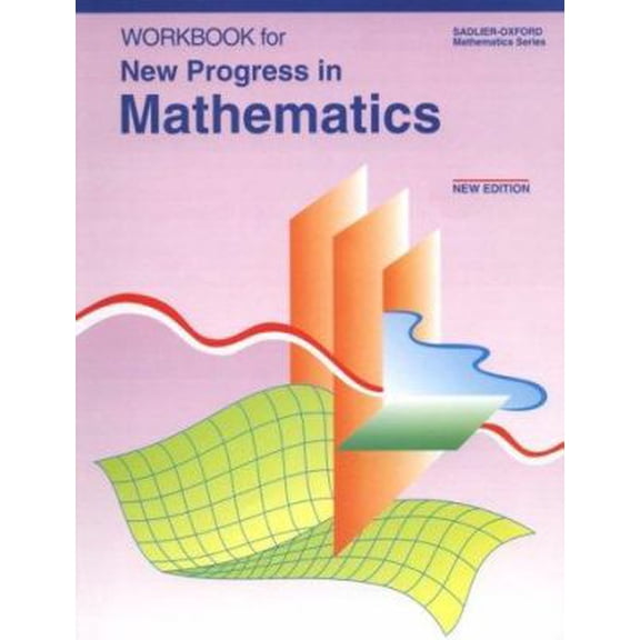 Pre-Owned New Progress in Mathematics: An Innovative Approach Including Two Options : Pre-Algegra, Algebra (Paperback) 0821517287 9780821517284