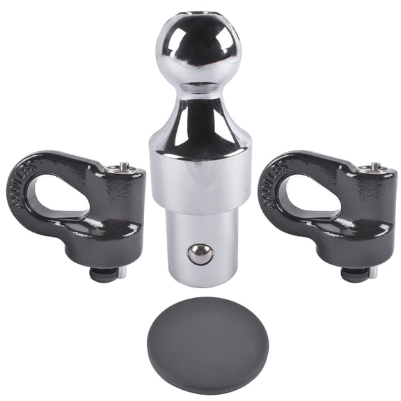 New Puck System 2-5/16" Gooseneck Ball&Safety Chain Kit For Chevy GMC Ford 60692