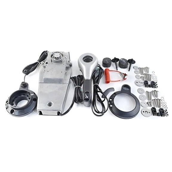 Flush Mount Concealed Remote Control Box 6X0 Pull To Open Compatible with Yamaha Outboard Engine Side Mount Throttle Shift 6X0-48250-10-00 6X0-48250-11-00