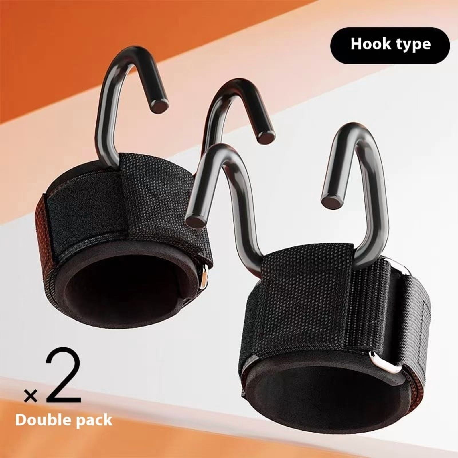 New Pull Up Assistance Hooks for Home Workout Lumbar Support Gym Deadlift Wrist Straps Training Equipment