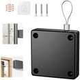 thumbnail image 1 of New Punch-Free Automatic Screen Door Closer, Storm Door Closer, Sliding Screen Auto Door Closer with Steel Drawstring for Bathroom, Bedroom, Studyroom, etc, 1 of 5