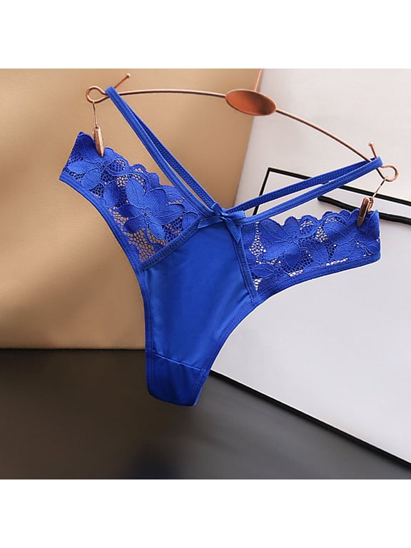 New Pure Lace Transparent Underwear For Girls Low Waist Seamless Hollow Thin Straps Crotch Japanese T String T Pants Womens Cute Underwear Variety Pack Waist Trainer Womens Underwear Ladies Panties