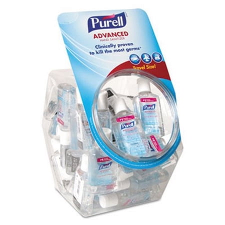 New Purell Hand Sanitizer Gel W/Display Bowl, 36 - 1 oz Bottles , Each