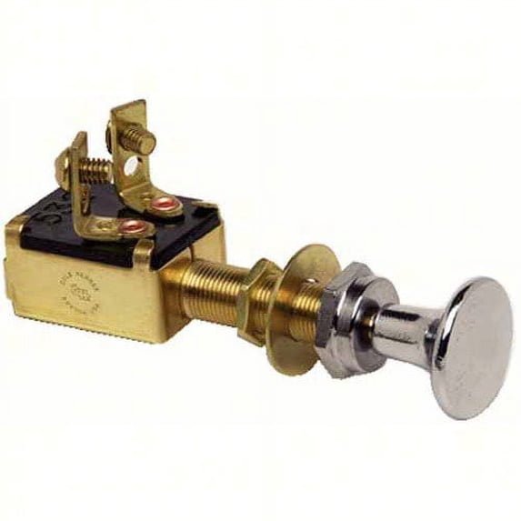 New Push-pull Switch cole Hersee M-628-bx Off/On SPST Terminals 2 Screw