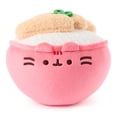 thumbnail image 1 of New Pusheen Bento Katsu Rice Bowl Plush Squishy Toy Stuffed Animal Pink, 6”, 1 of 4