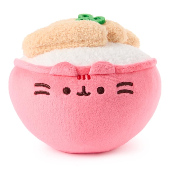 New Pusheen Bento Katsu Rice Bowl Plush Squishy Toy Stuffed Animal Pink, 6