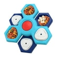 New Puzzle Pet Toys Multi Layered Rotating Spinning Wheel Slow Food